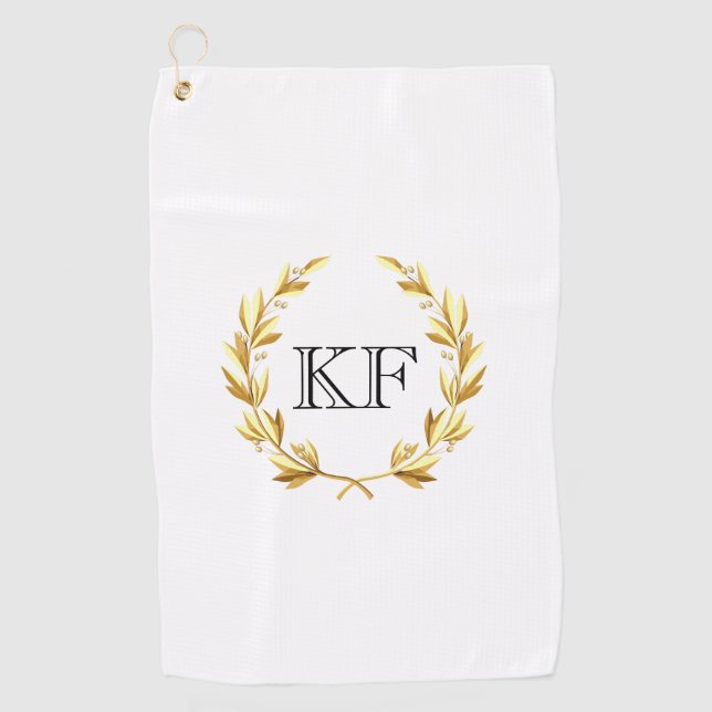 Monogram Golf Towel (Front)