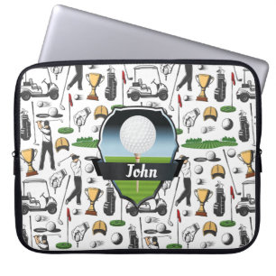 Monogram Golfer Laptop Sleeve