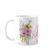 Monogram Gulf Coast Wildflower Mug 