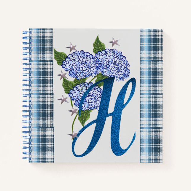 Monogram H Notebook (Front)
