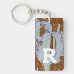 Monogram Harbour Sunset Key Ring