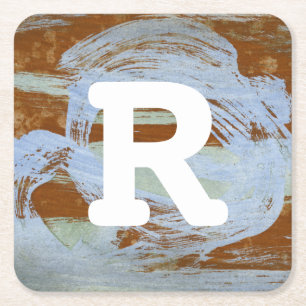 Monogram Harbour Sunset Square Paper Coaster