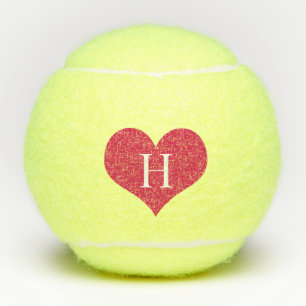 Monogram Heart Tennis Balls