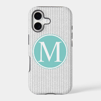 Monogram Herringbone iPhone 5/5S Case