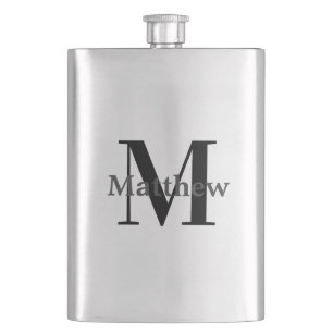 Monogram Hip Flask