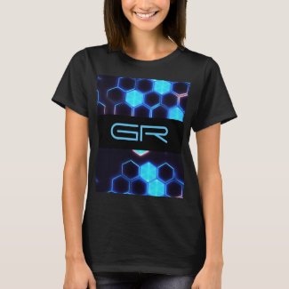Monogram Holographic Cyberpunk Hexagon Tiles
