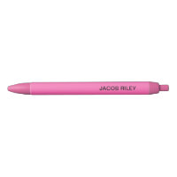 Monogram Hot Pink