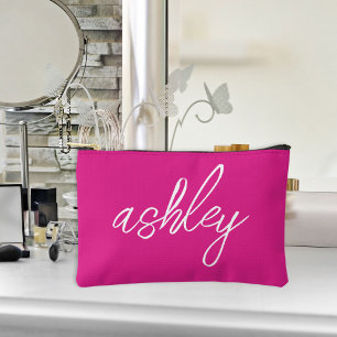 Monogram Hot Pink Cosmetic/Accessory Makeup Bag