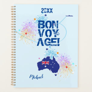 Monogram "I LOVE AUSTRALIA" Bon Voyage Travel Planner