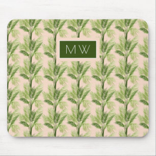 Monogram   Indoor Oasis   Palm Tree Pattern Mouse Mat