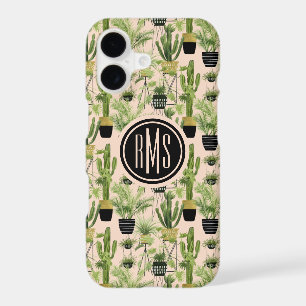 Monogram Indoor Oasis Plant Lineup Pattern