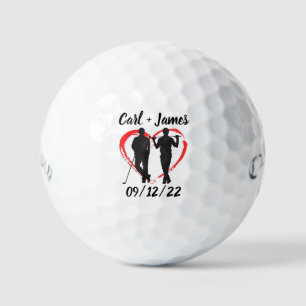 Monogram Initial and Name Personalised  Golf Balls