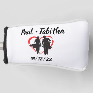 Monogram Initial and Name Personalized   Golf Head Cover
