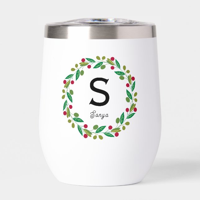 Monogram initial - Christmas  (Front)