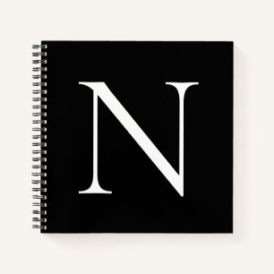 Monogram Initial Customised  Notebook