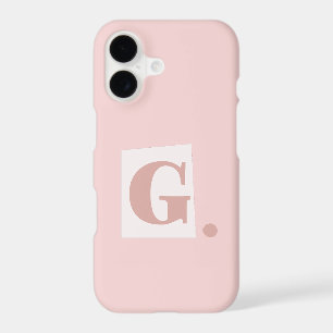 Monogram Initial G Phone Case