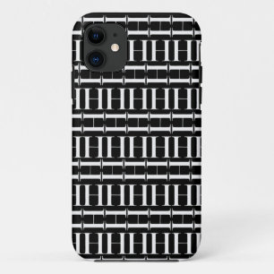 Monogram Initial Letter H iPhone 11 Case