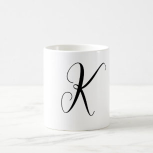 Monogram Initial Letter Wedding Gift Party Favour Coffee Mug