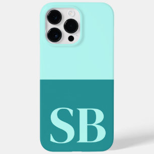 Monogram Initial Minimalist Stylish Case-Mate iPho iPhone 14 Pro Max Case