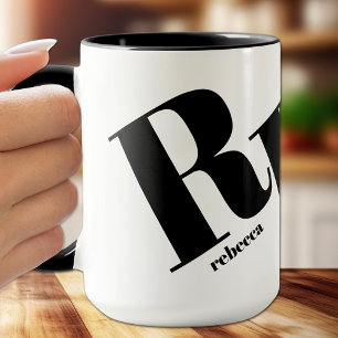 Monogram Initial Name Mug
