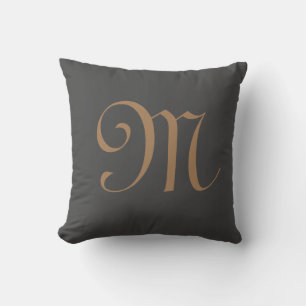Monogram Initial Personalised Custom Cushion