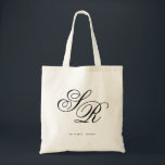 Monogram Initial personalized wedding welcome Tote Bag<br><div class="desc">Click "Customize" button to move around initials to your desired look! Be sure check out 100  wedding totes in my shop!</div>