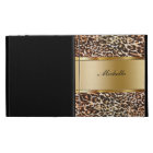 Monogram iPad Folio Case Leopard
