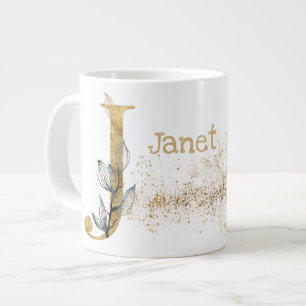 Monogram "J" Jumbo Mug Soup Ice Cream