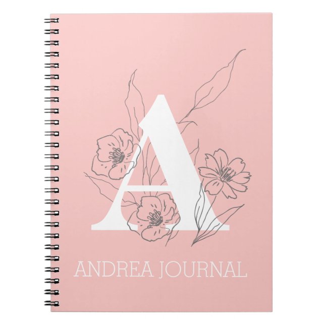 Monogram  Journal  Planner (Front)
