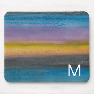 Monogram Juniper Mist I Mouse Mat