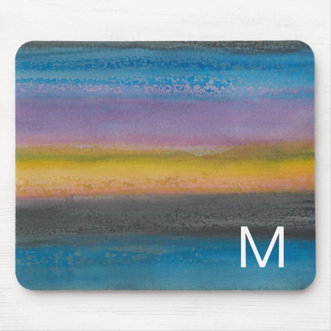 Monogram | Juniper Mist I Mouse Mat (Front)