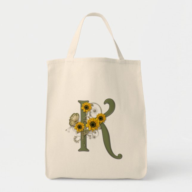 Monogram K Tote Bag (Front)