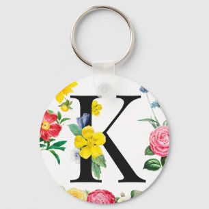 Monogram Key Ring