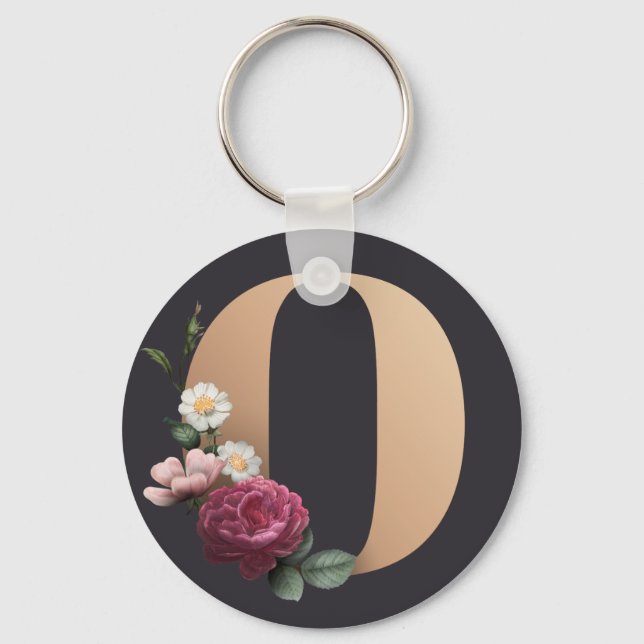 Monogram Key Ring (Front)