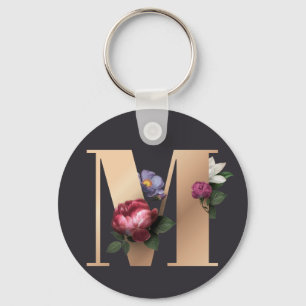 Monogram Key Ring