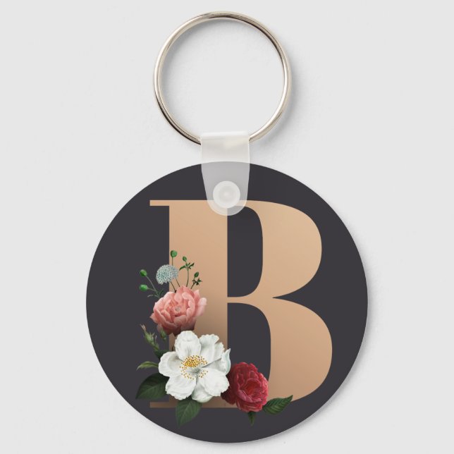 Monogram Key Ring (Front)