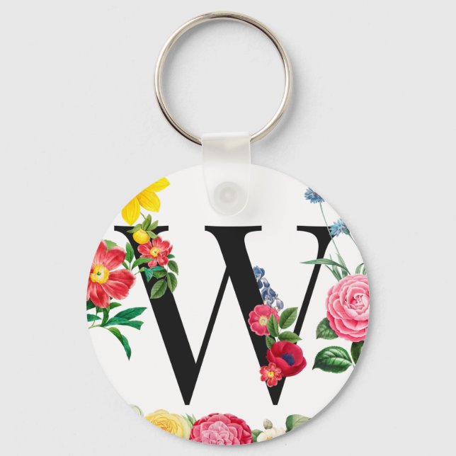 Monogram Key Ring (Front)