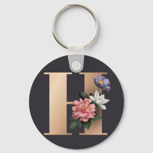Monogram Key Ring