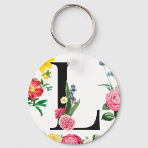Monogram Key Ring