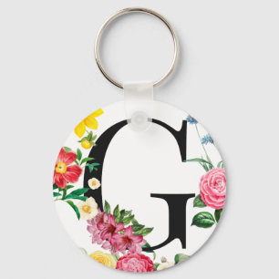 Monogram Key Ring