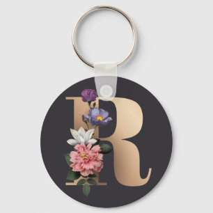 Monogram Key Ring