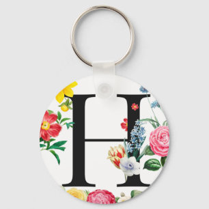 Monogram Key Ring