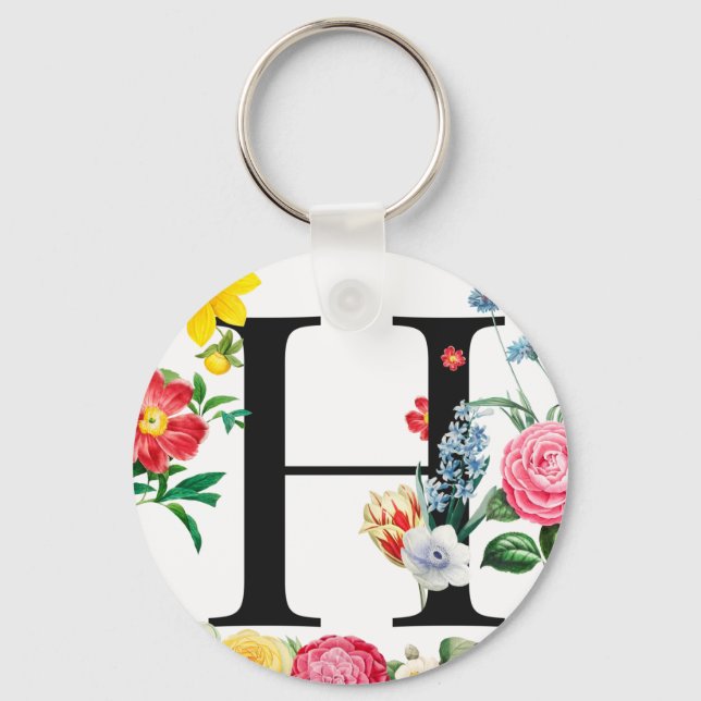 Monogram Key Ring (Front)