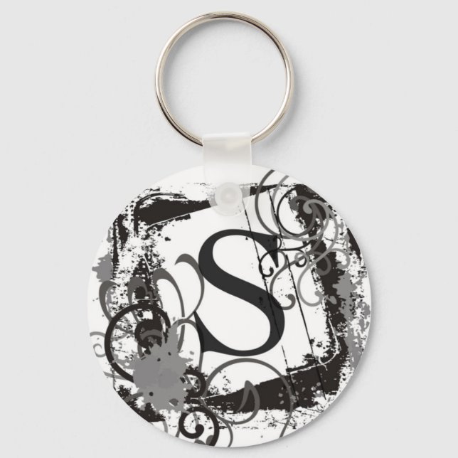 Monogram Keychain "S" (Front)