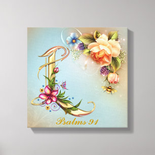 Monogram L Premium Wrapped Canvas (Gloss)