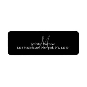Monogram Labels