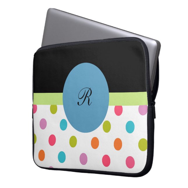 Monogram Laptop Case Colourful (Front Left)