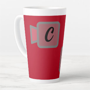 Monogram Latte Mug