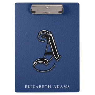Monogram letter A Clipboard