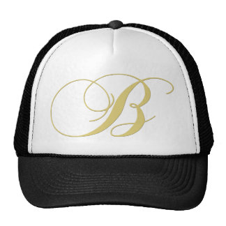 Letter B Hats & Letter B Trucker Hat Designs | Zazzle.co.uk